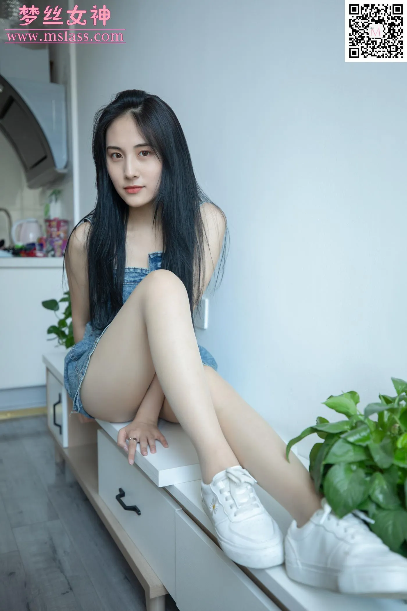 [MSLASS梦丝女神] 2020.06.27 NO.116 小允儿 牛仔连衣裙 [62P]插图5